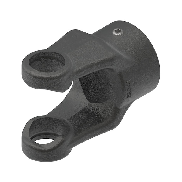 Round Bore Implement Yoke (w/ Keyway & Set Screw) 4" x3" x5"